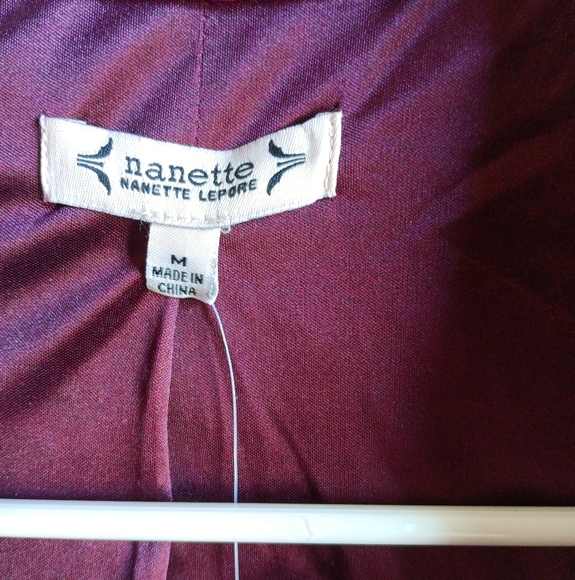 Nanette Lepore sequined velvet blazer NWT - Picture 3 of 7